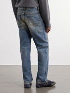 Maison Margiela - Straight-Leg Distressed Jeans - Blue