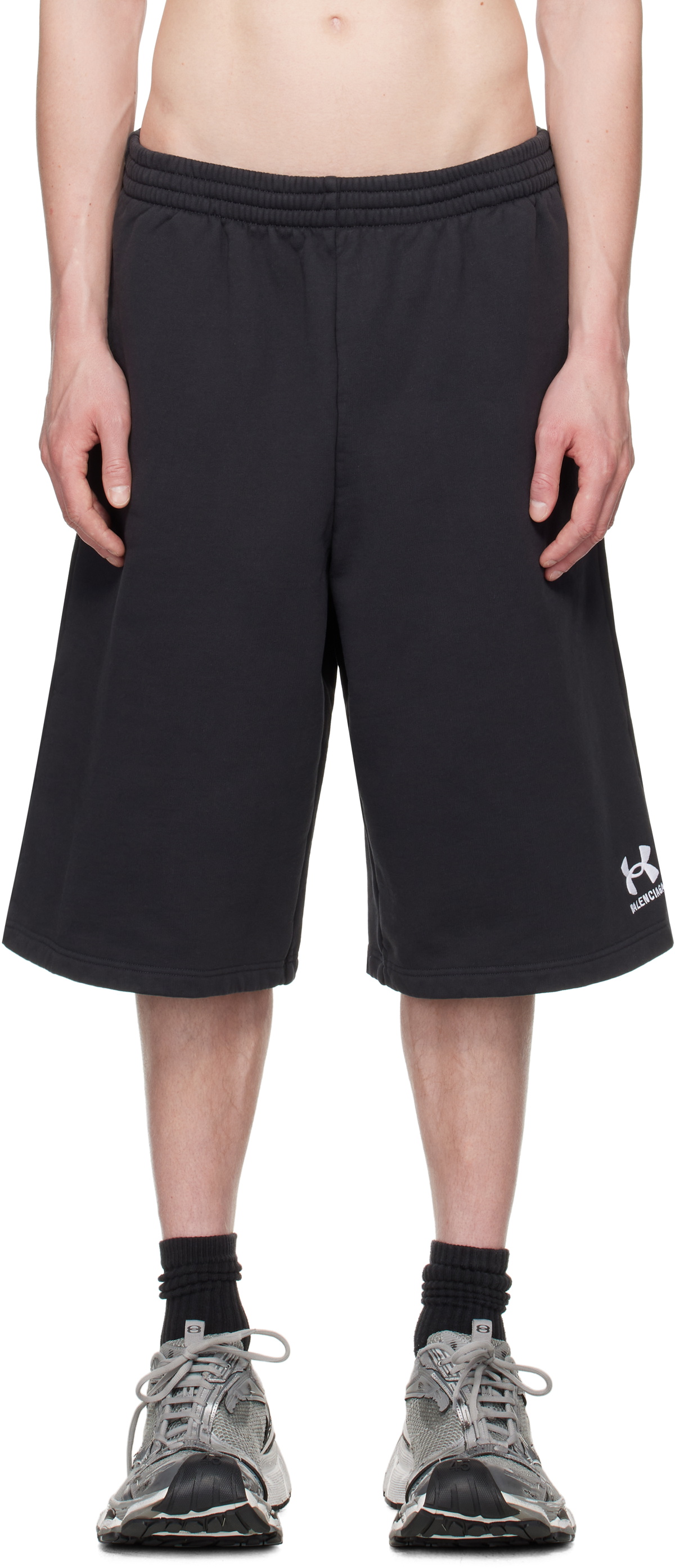 Balenciaga Black Under Armour Edition Running Shorts Balenciaga