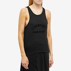 Fear of God ESSENTIALS Women's Tank Top in Black