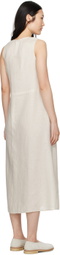 Max Mara Leisure Off-White Alec Midi Dress