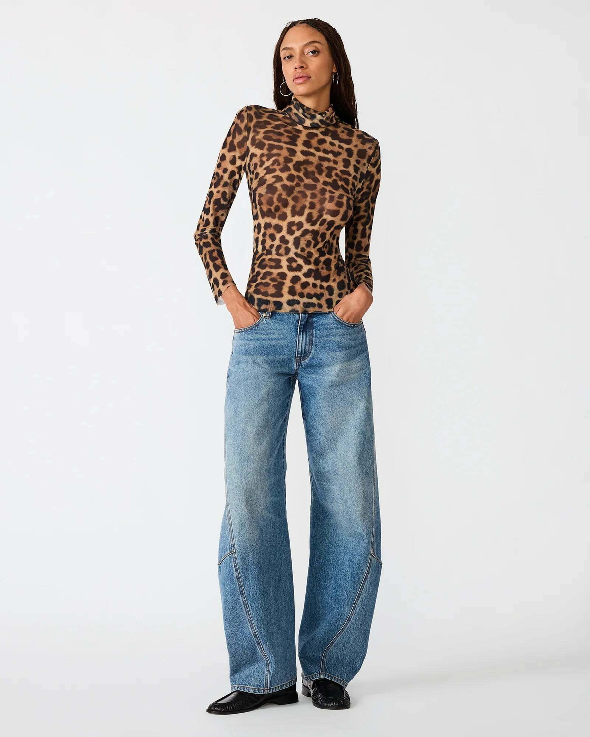Steve Madden Teaghan Top in Animal Print
