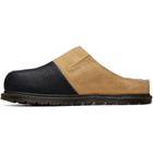 Dr. Martens Brown & Black San Patchwork Loafers