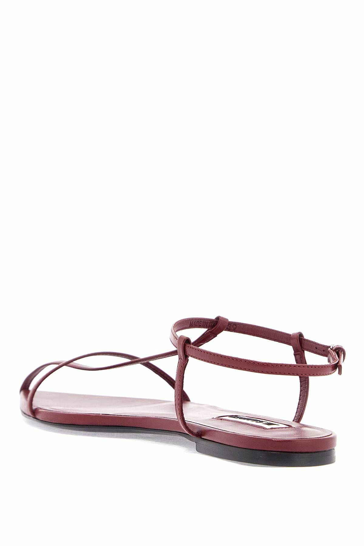 【送関込】Jil Sander☆new tripon leather sandals for men JIL SANDER new tripon leather sandals for men Red Jil Sander