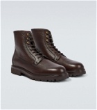 Brunello Cucinelli Lace-up leather boots