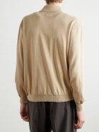 De Bonne Facture - Pointelle-Knit Cotton Cardigan - Neutrals