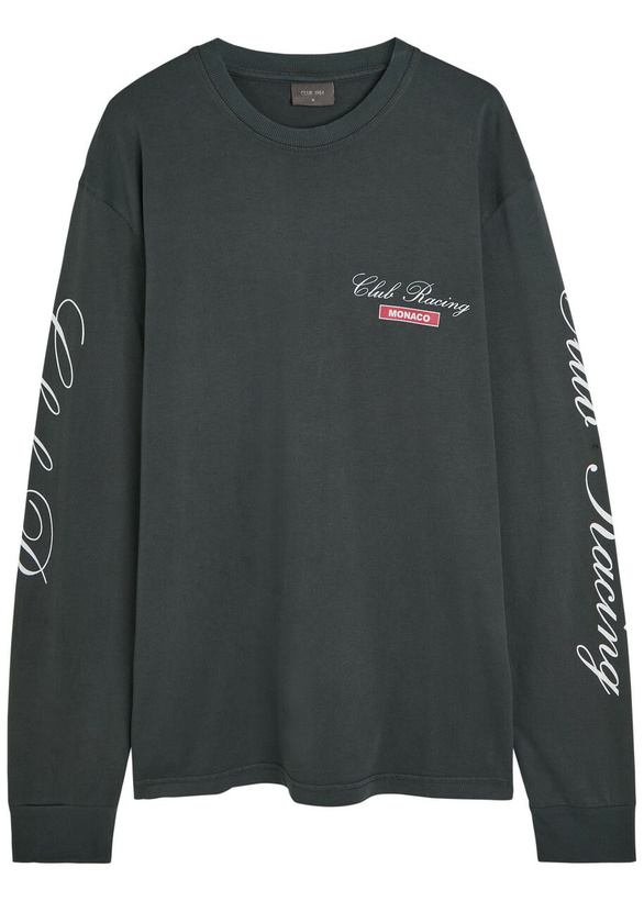 Photo: Club 1984 Racing Printed Cotton top Grey