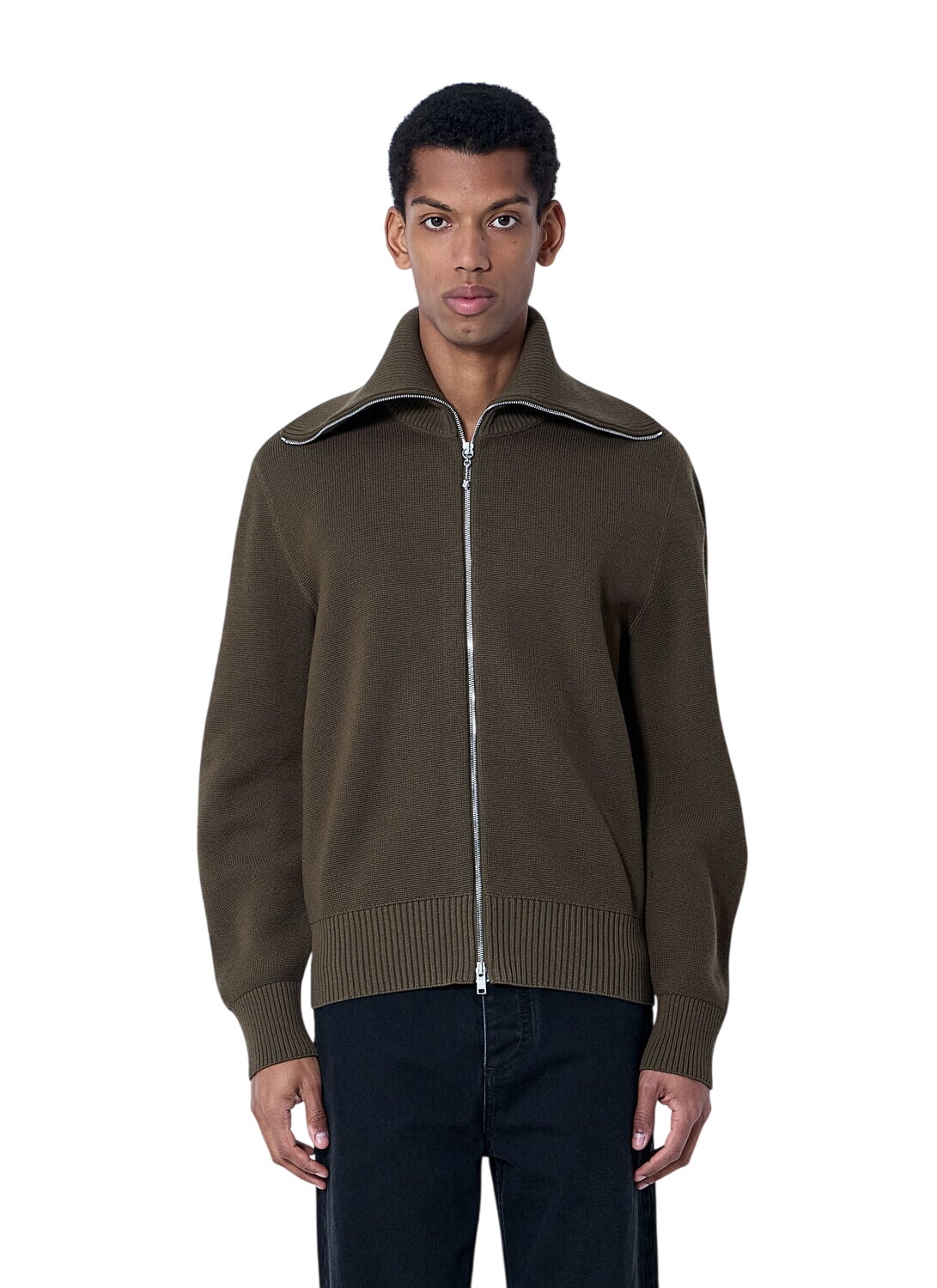 Bottega Veneta Green Nylon Sweater Bottega Veneta