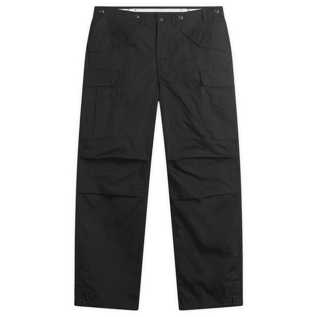 Maharishi Men's Hemp M65 Cargo Pants in Black