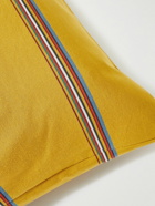 Paul Smith - Striped Cotton-Blend Jacquard Down Cushion