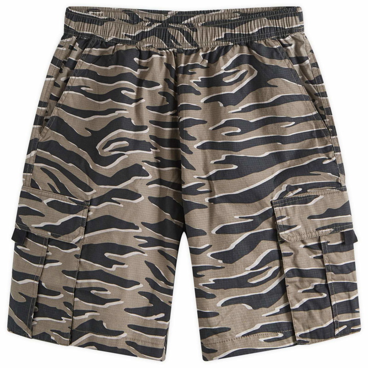 Photo: Patta Men's Ripstop Cargo Shorts in Tiger Stripe Camo