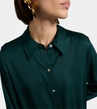 Vince Silk-blend satin shirt