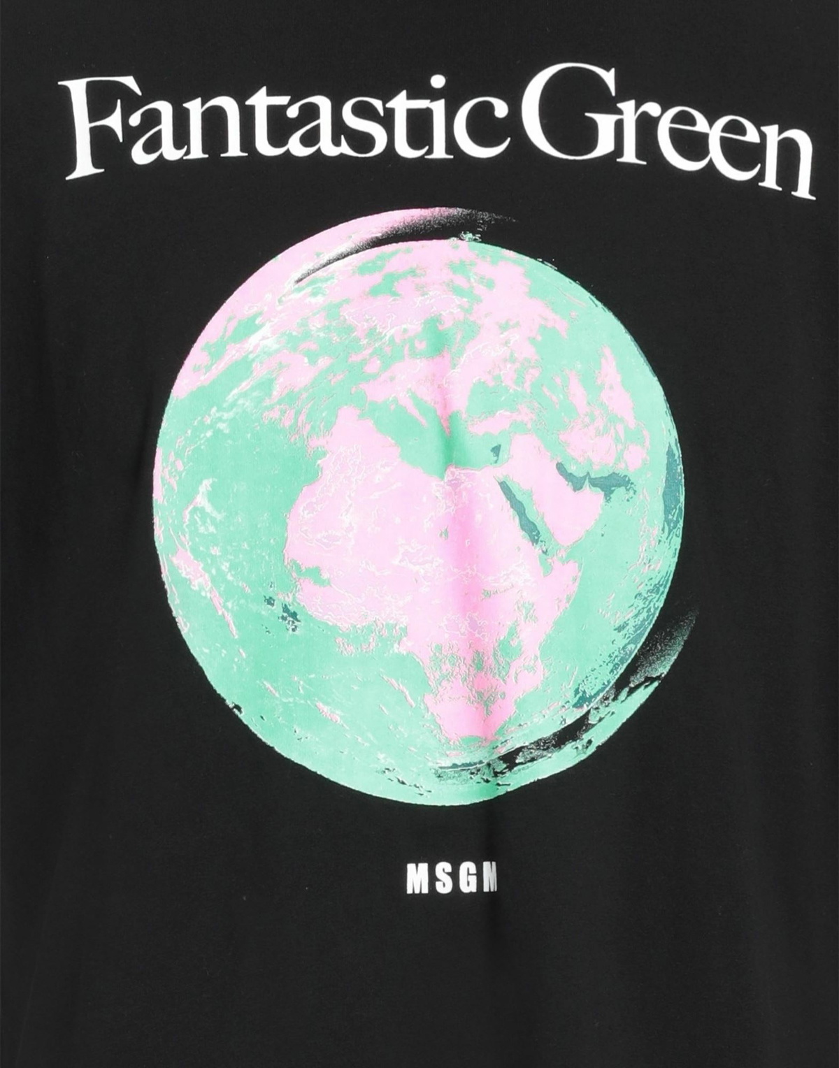 Msgm Mens T-shirt in Black