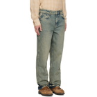 Represent Blue R3 Baggy Jeans