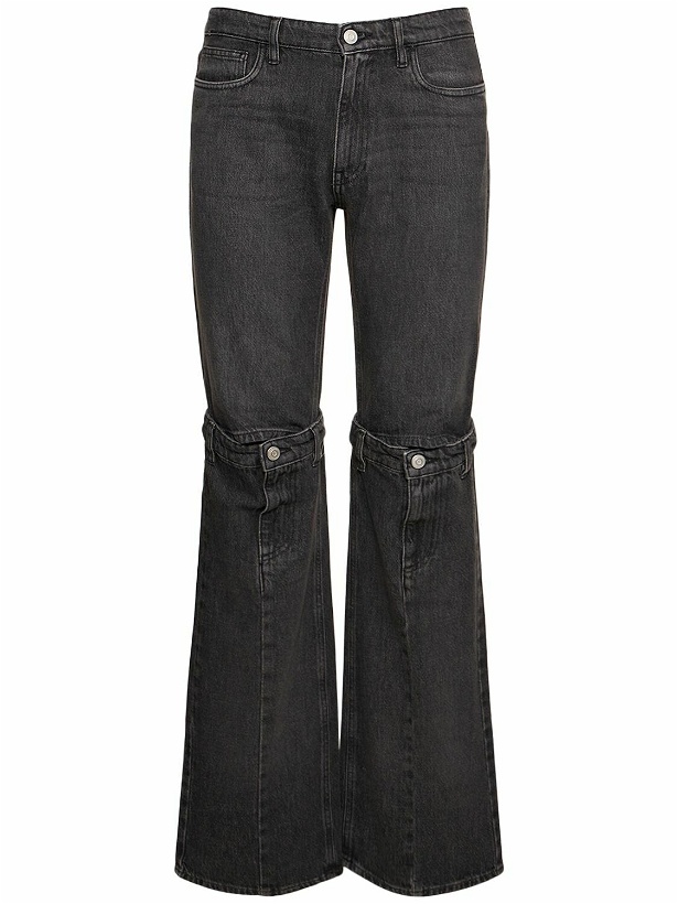 Photo: COPERNI - Straight Open-knee Cotton Denim Jeans