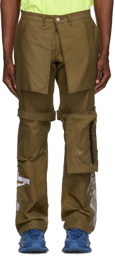 Who Decides War by MRDR BRVDO Brown Reaper Cargo Pants