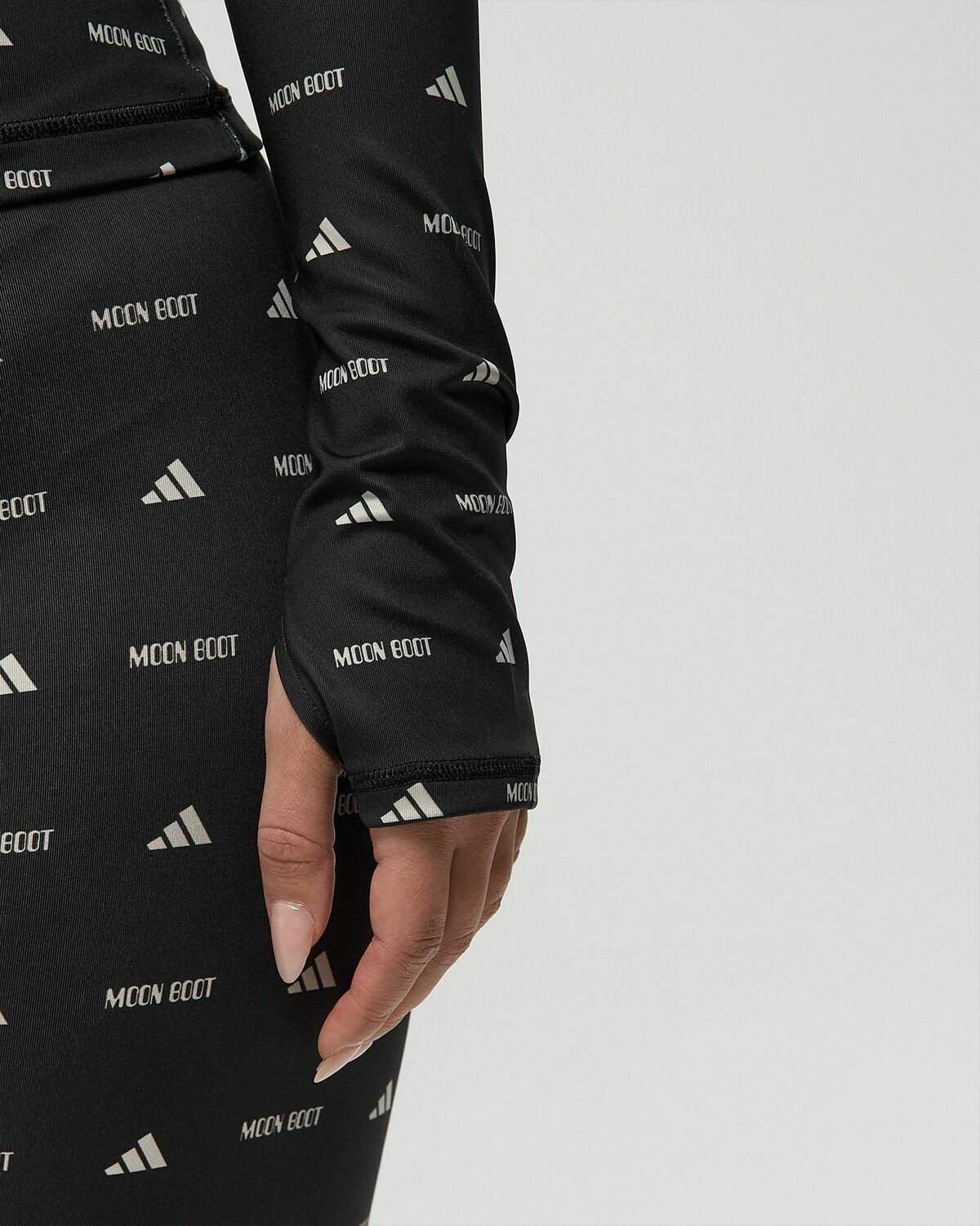 Adidas X MOON BOOT Long Sleeve Top Black Womens Longsleefe