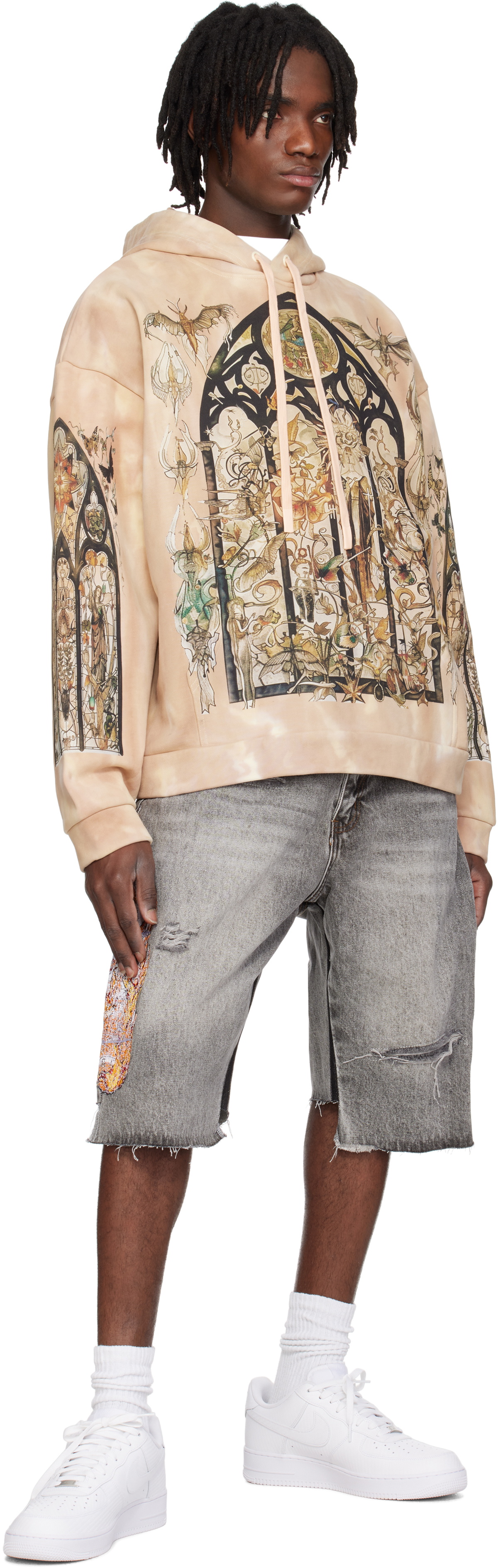 スウェット・トレーナー WHO DECIDES WAR Gleaming Hoodie Tan WDW_1171.jpg?v=1745700980&