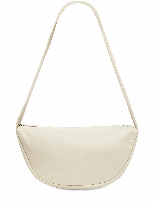 Photo: ST.AGNI Small Crescent Leather Shoulder Bag