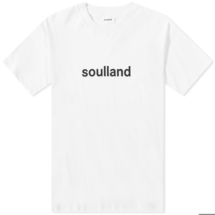 Photo: Soulland Men's Ocean T-Shirt in White