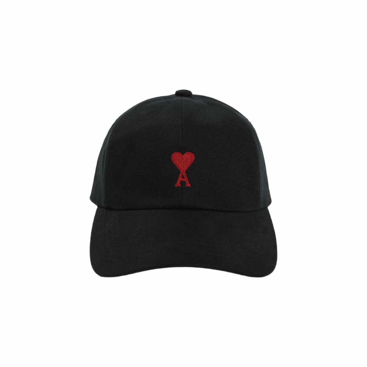 Ami Alexandre Mattiussi Red Adc Embroidery Hat