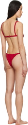 Isa Boulder Red Tri-Twist & Tinytwist Bikini