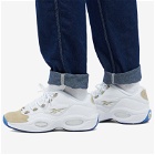 Reebok Men's Question Low Sneakers in White/Light Sand
