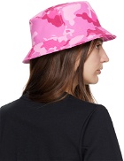 BAPE Pink Woodland Camo Bucket Hat