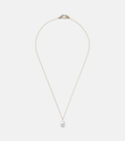 Sophie Bille Brahe Perle Poire Simple 14kt gold necklace with freshwater pearls