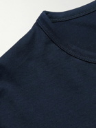 Håndværk - Pima Cotton-Jersey T-Shirt - Blue