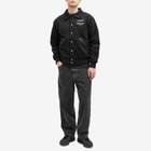 Fucking Awesome Men's Korea Bar Varsity Jacket in Black