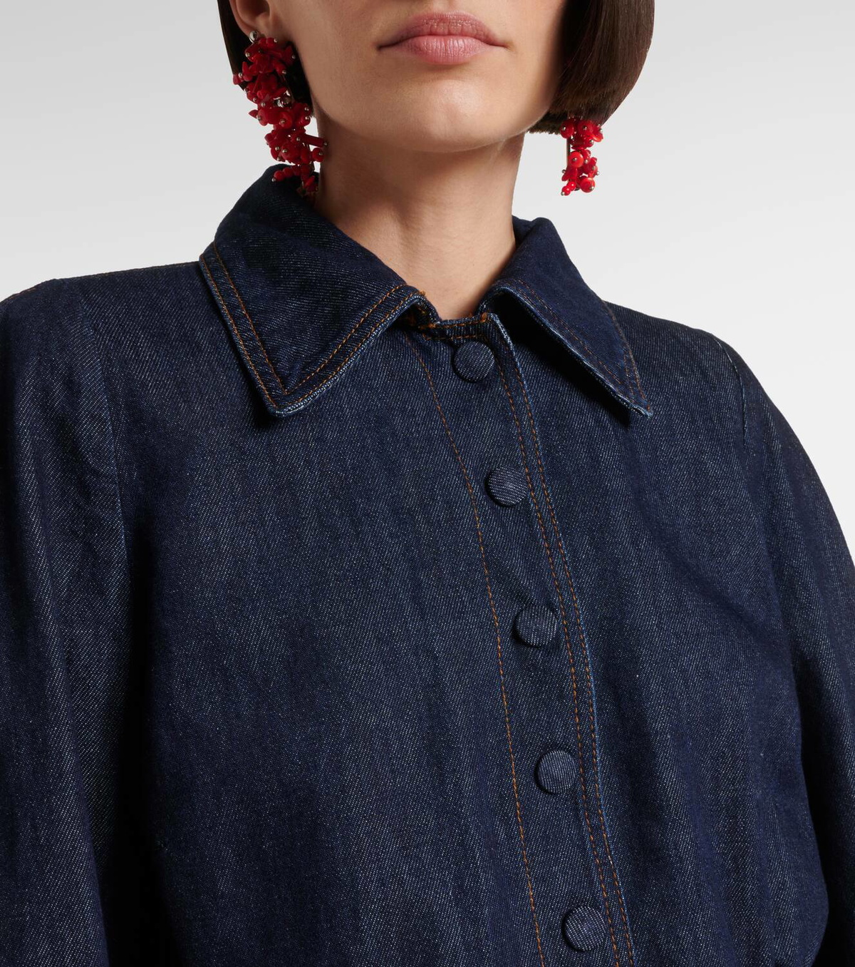 Dries Van Noten Cropped denim jacket