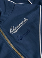 Willy Chavarria Bad Boy Logo-embroidered Shell Track Jacket Blue