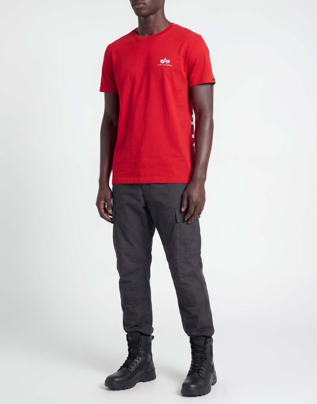 Alpha Industries Mens T-shirt in Red