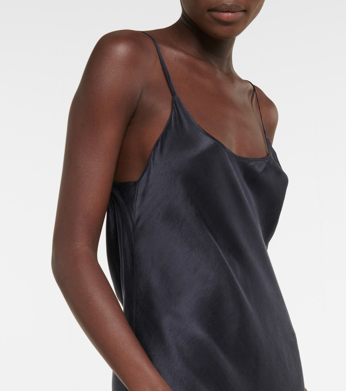 The Row Beffy satin slip dress The Row