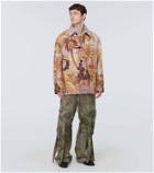 Dries Van Noten Cotton-blend jacquard jacket