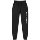 A-COLD-WALL* Men's Logo Sweat Pant in Black