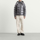 Moncler Men's Maya Mixed Materials Padded Jacket in Grey