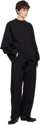 Seventh Black Raglan Layered Longsleeve T-shirt