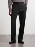 The Row - Ari Straight-Leg Wool Trousers - Black