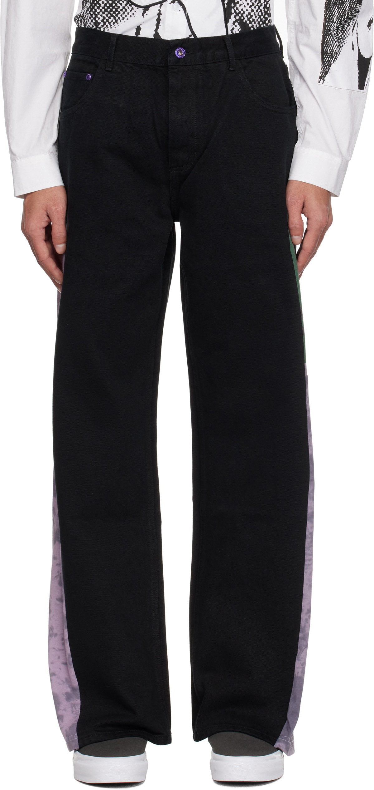 Perks and Mini Black Whitman Park Upcycle Jeans