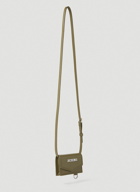 Jacquemus - Le Porte Azur Pouch in Khaki