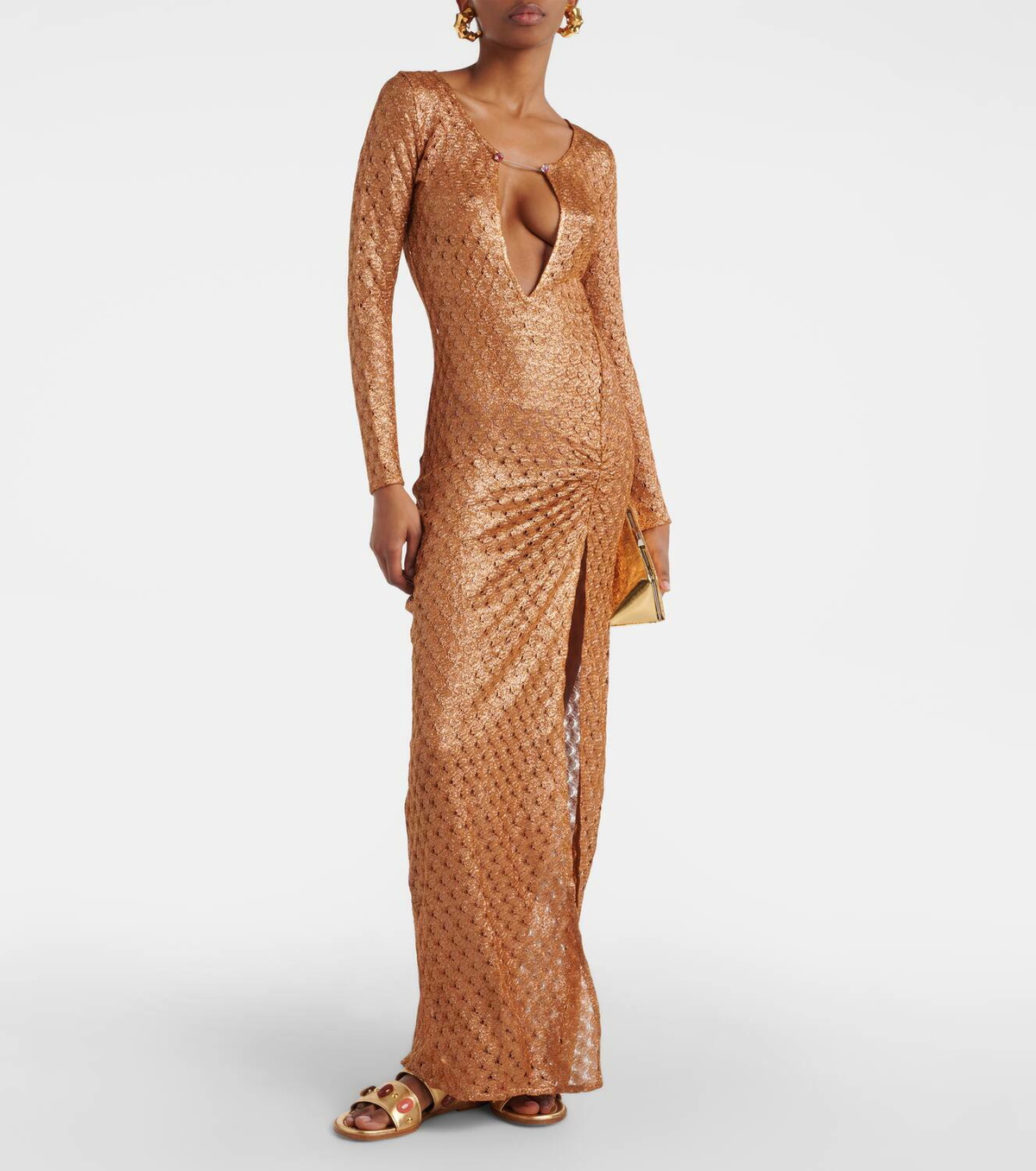 Missoni Mare Lamé beach dress