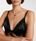 Dolce&Gabbana DG embellished pendant necklace