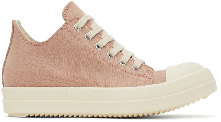 Photo: Rick Owens DRKSHDW Pink Low Sneakers