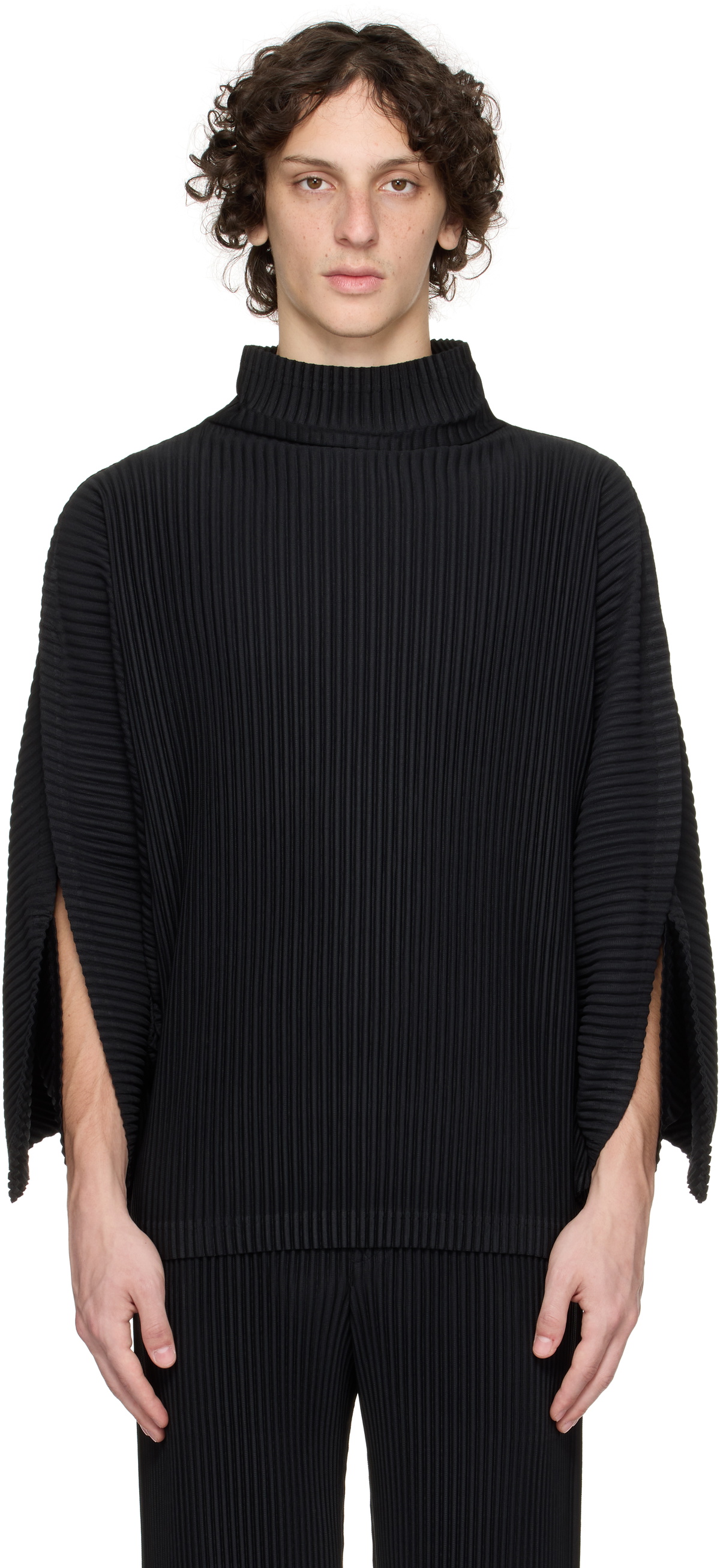 Homme plissé 2025 ベスト 2 ブラック HP53JK073 HOMME PLISSÉ ISSEY MIYAKE AUTUMN WINTER 2025/26 COLLECTION