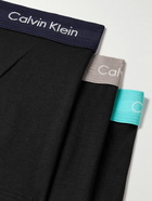 Calvin Klein Underwear - Three-Pack Stretch-Cotton Trunks - Black