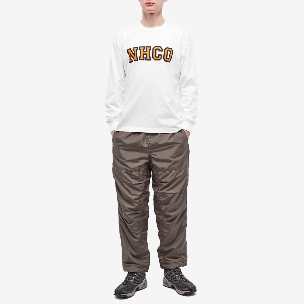 Neighborhood Men's Long Sleeve NH-11 T-Shirt in White Neighborhood