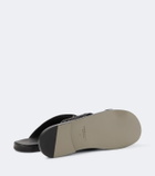 Manolo Blahnik Otawi raffia slides