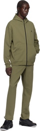 Nike Jordan Khaki Jordan Sport Hoop Fleece Sweatpants