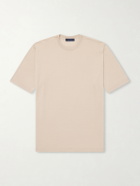 Thom Sweeney - Cashmere and Silk-Blend Knitted T-Shirt - Neutrals